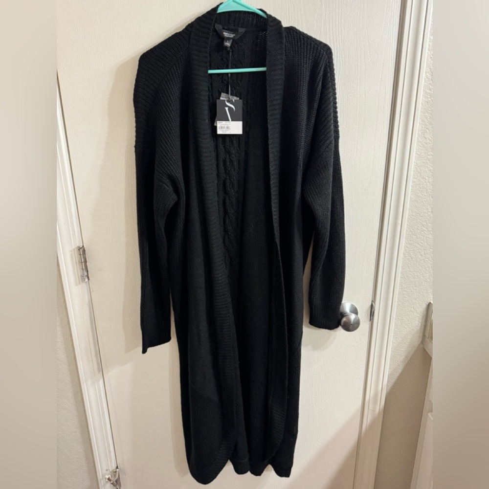 Simply Vera Vera Wang Black Cardigan